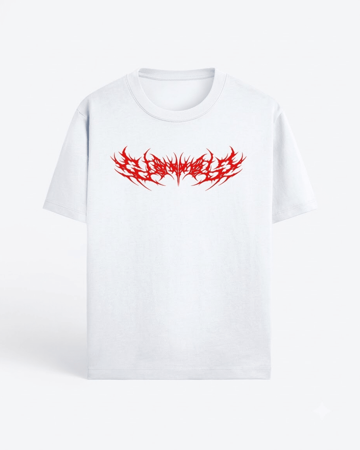 Rebelios Red Tribal Graphic T-Shirt | 100% Cotton Unisex Regular Fit - Rebelios